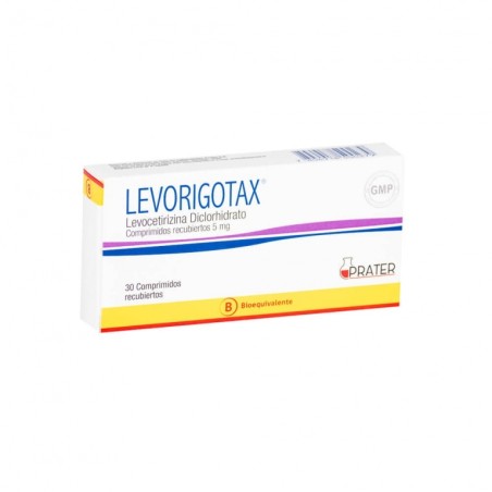 LEVORIGOTAX  5mg X30COM.REC.