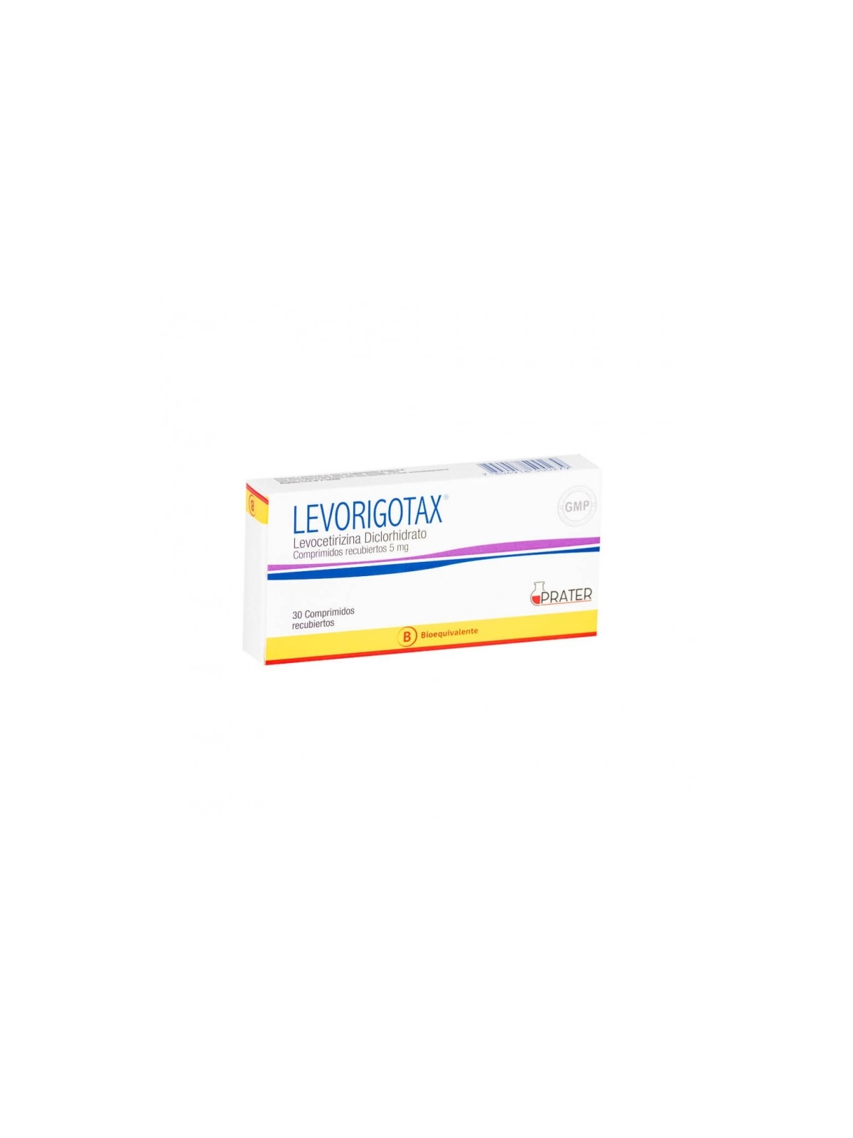 LEVORIGOTAX  5mg X30COM.REC.