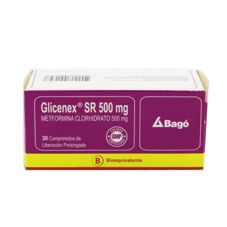 GLICENEX SR 500mg X30COM.PROL.