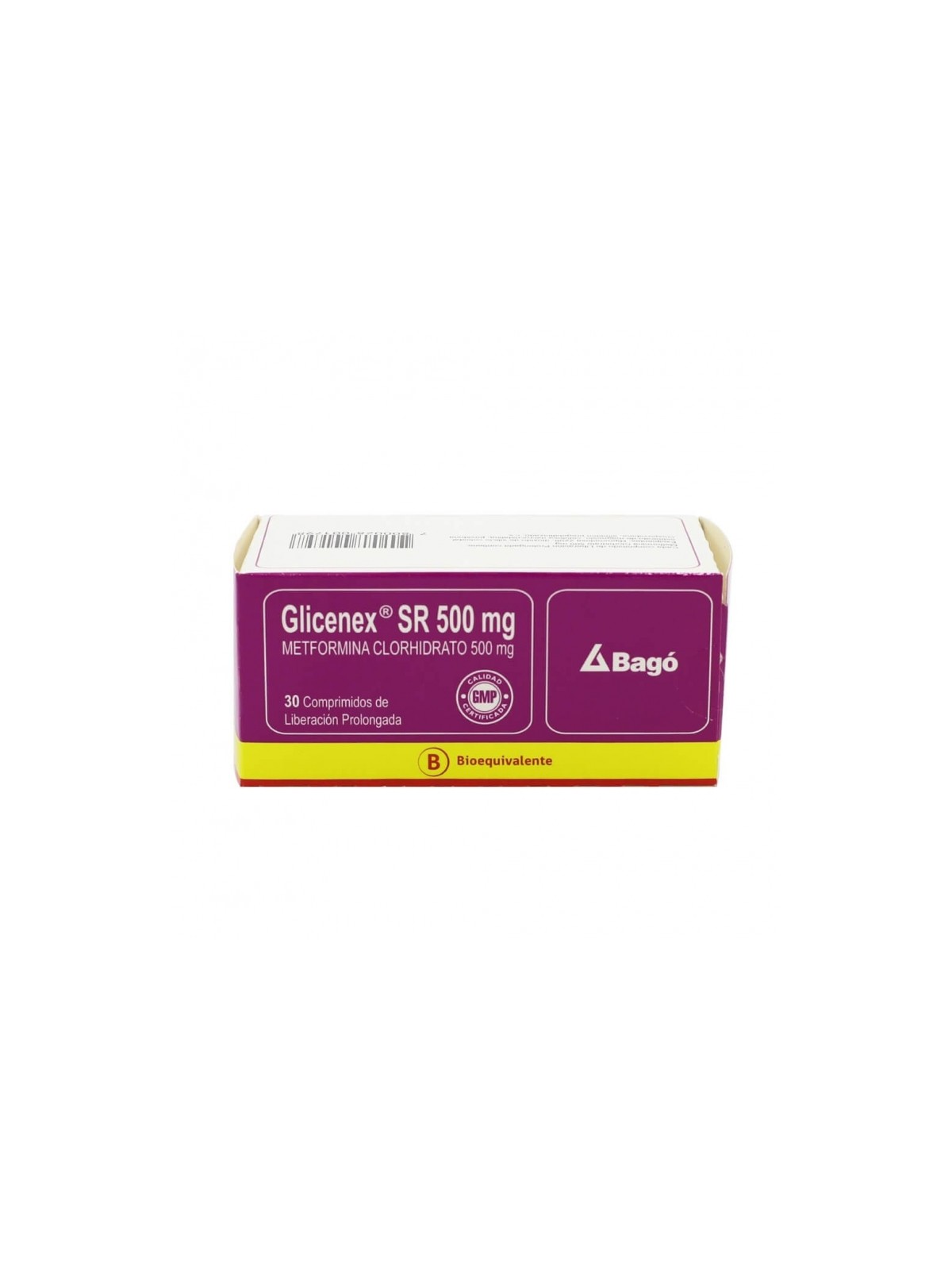 GLICENEX SR 500mg X30COM.PROL.