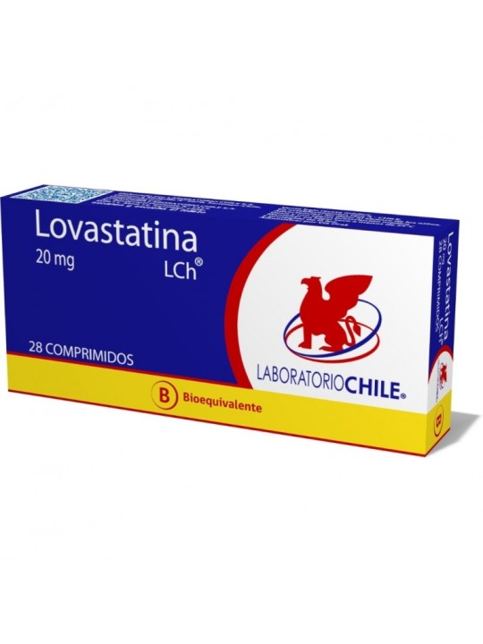 LOVASTATINA  20mg X28COM.