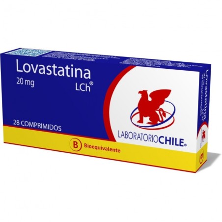 LOVASTATINA  20mg X28COM.