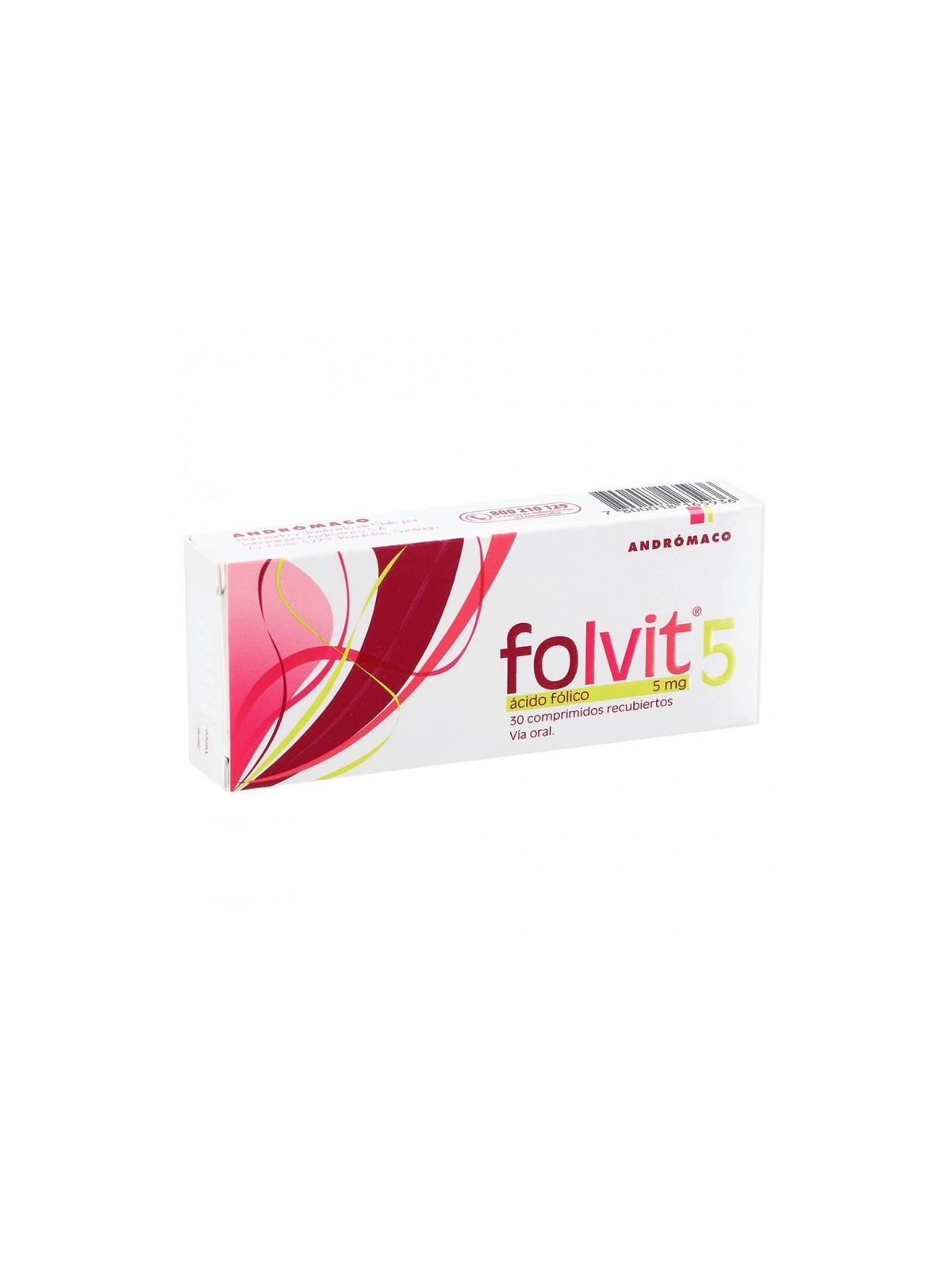 FOLVIT 5 COM.5MG.30