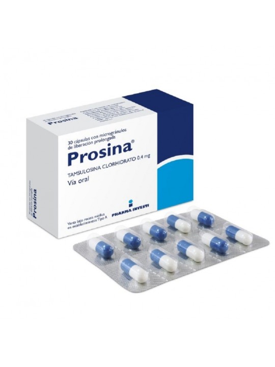 PROSINA  0.4mg X30CAP.PROL.