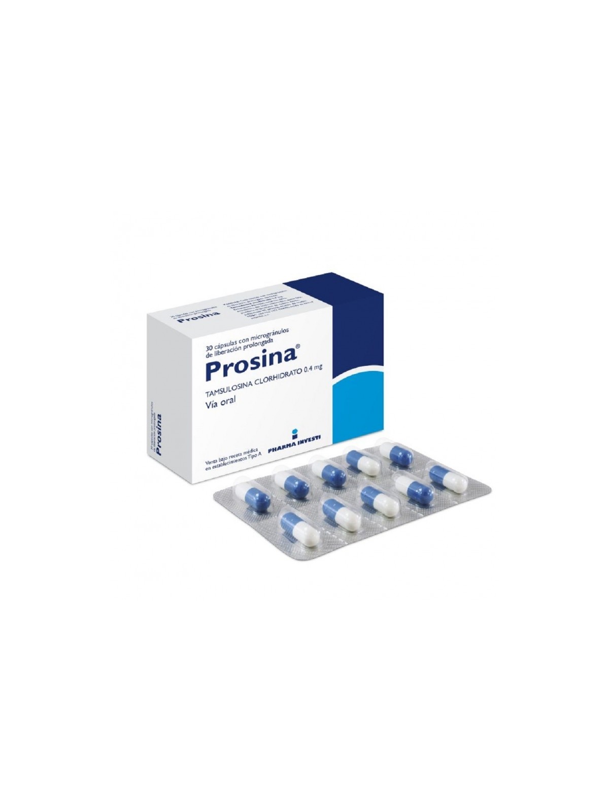 PROSINA  0.4mg X30CAP.PROL.