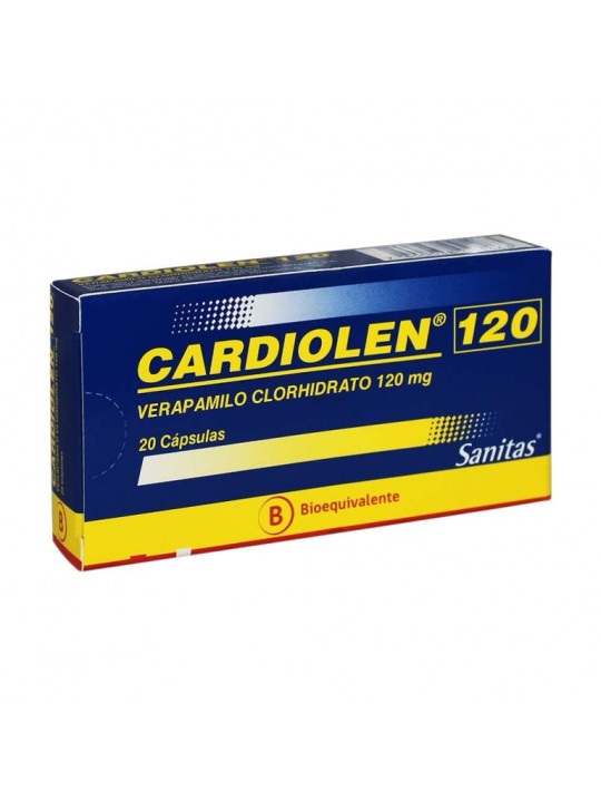 CARDIOLEN 120mg X 20 CAP