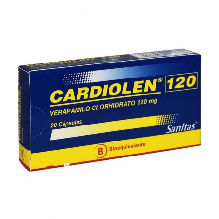 CARDIOLEN 120mg X 20 CAP