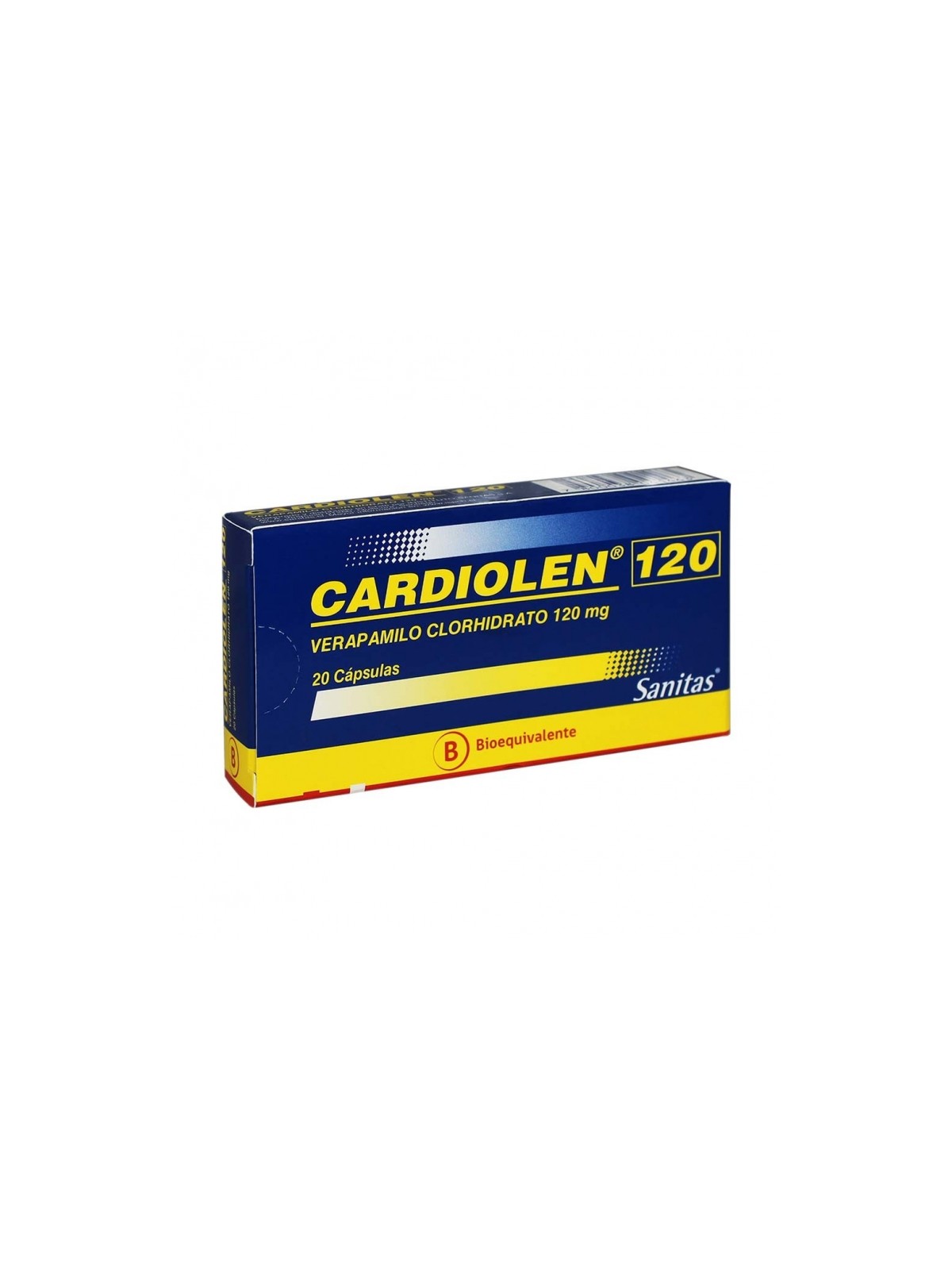 CARDIOLEN 120mg X 20 CAP