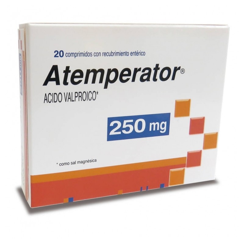 ATEMPERATOR COM.250MG.20