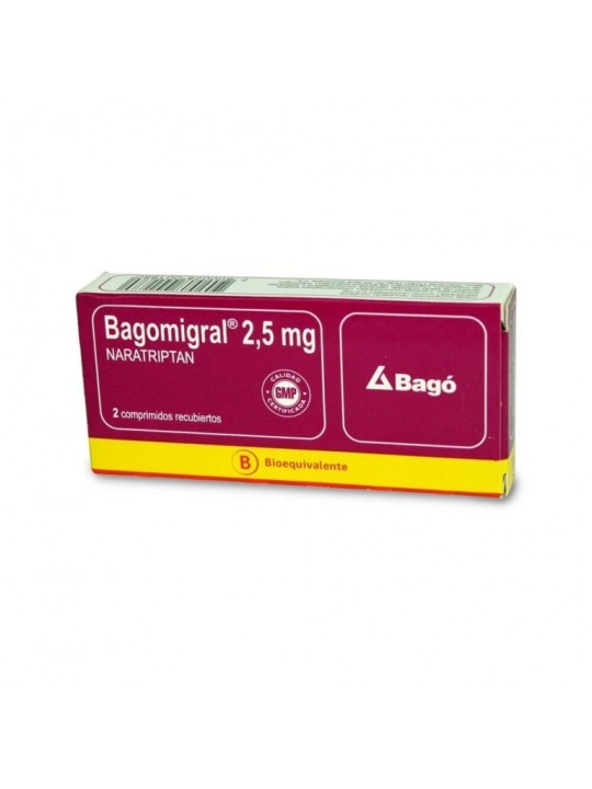 BAGOMIGRAL COM.2.5MG. 2