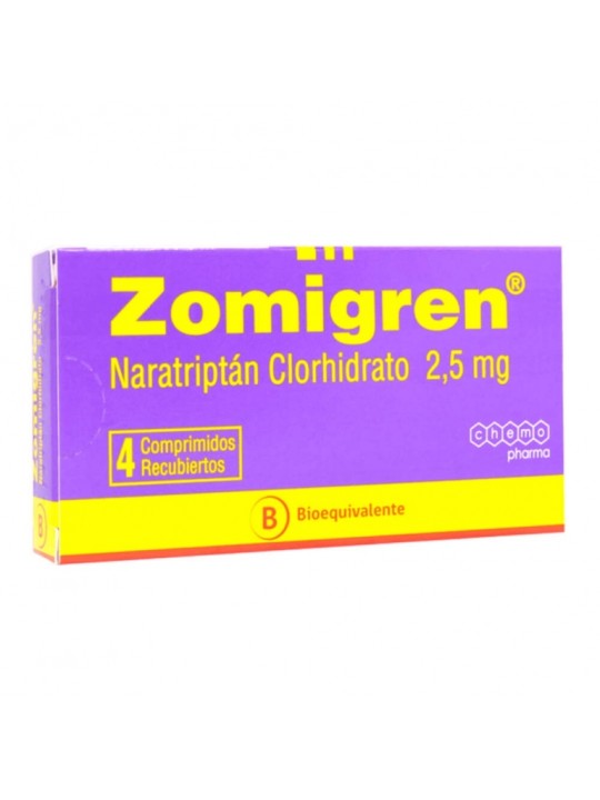 ZOMIGREN COM.REC.2,5 MG.4