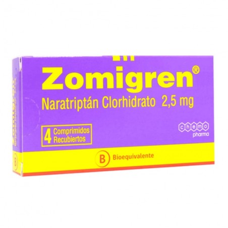 ZOMIGREN COM.REC.2,5 MG.4