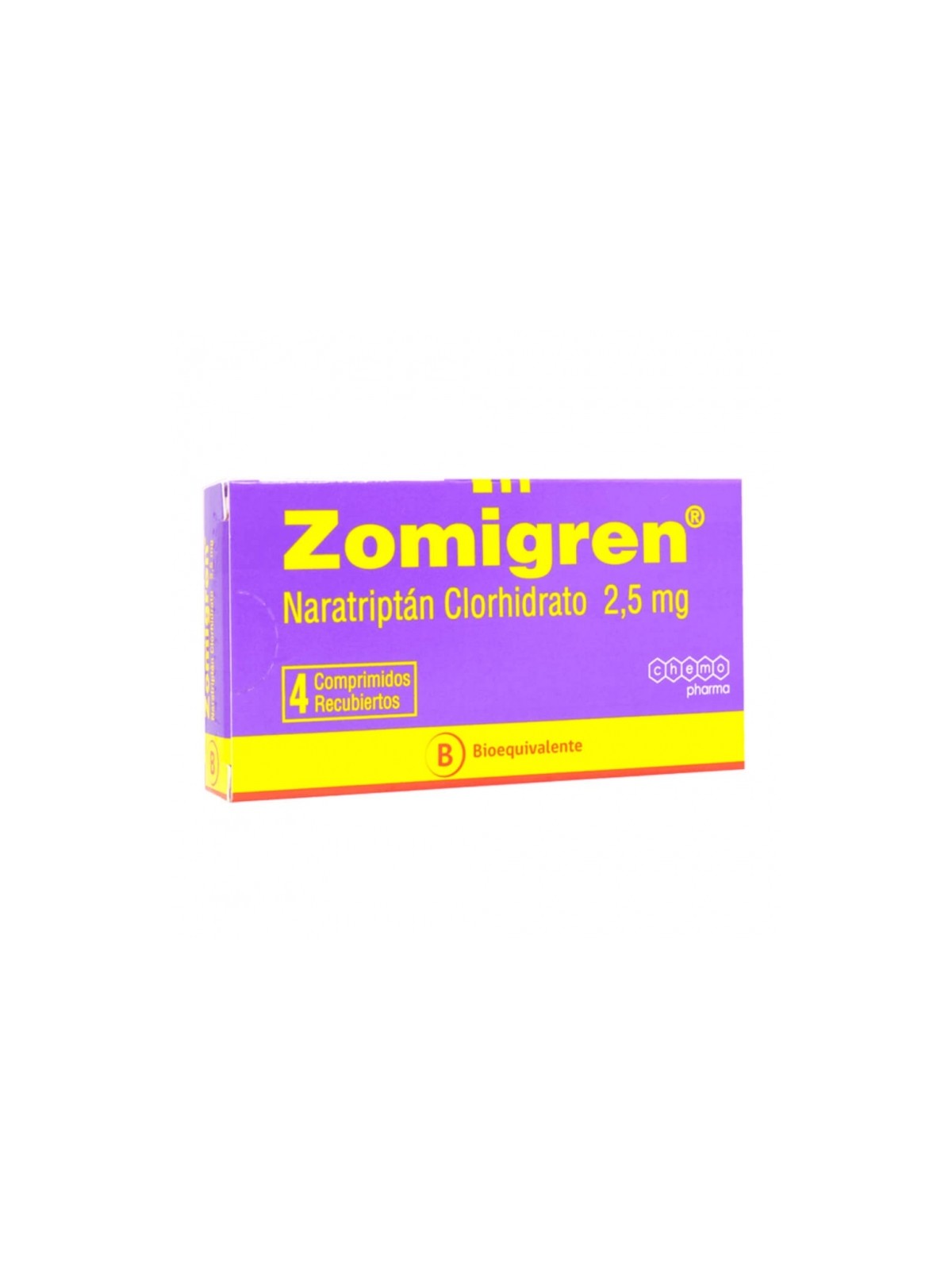 ZOMIGREN COM.REC.2,5 MG.4