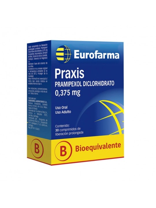 PRAXIS COM.0,375MG X 30