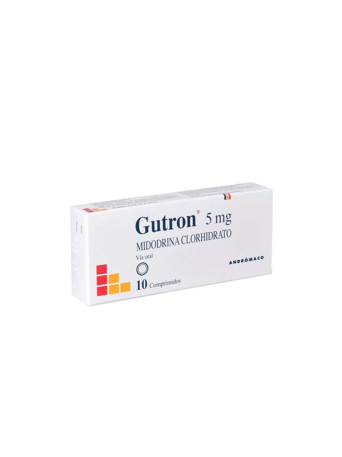 GUTRON COM.5,0MG.10