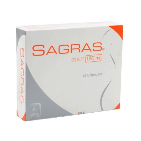 SAGRAS 120 MG X 42 CAP