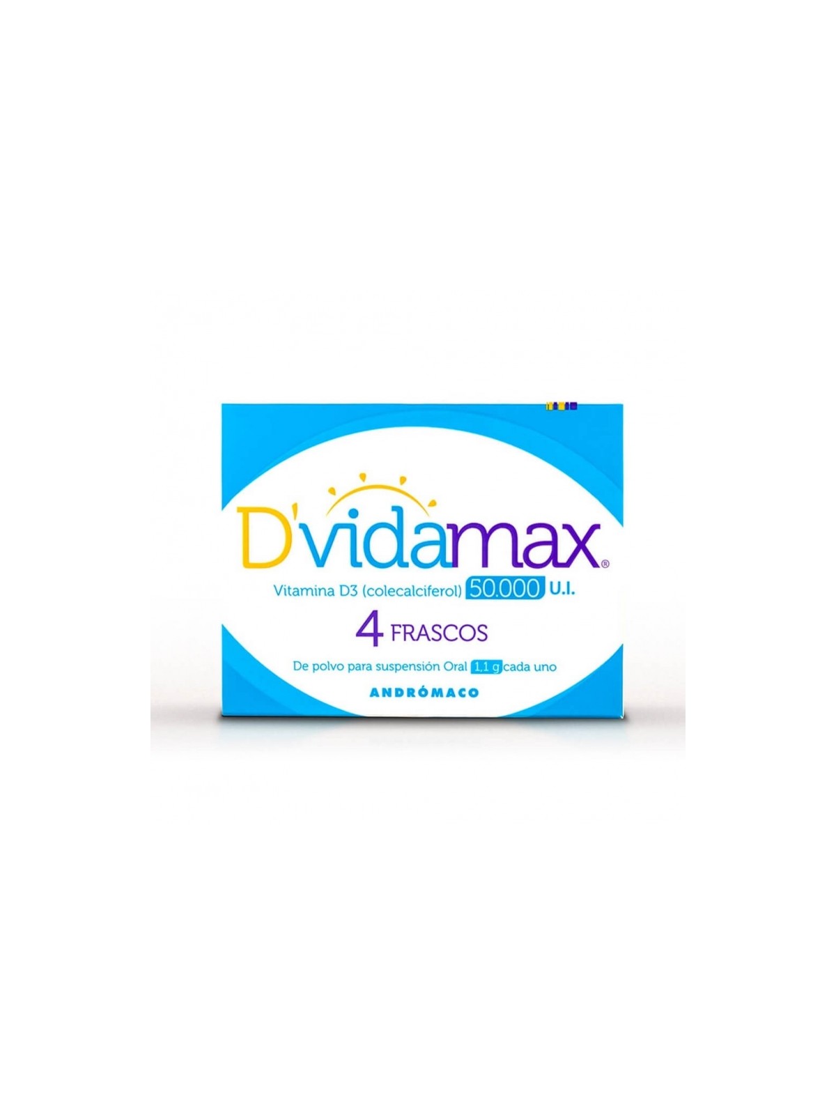 DVIDAMAX POLVO SUSP ORAL X 50.000 UI X 4 FRASCOS