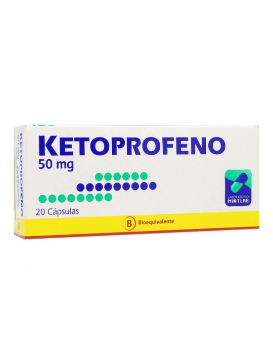 KETOPROFENO  50mg X20CAP