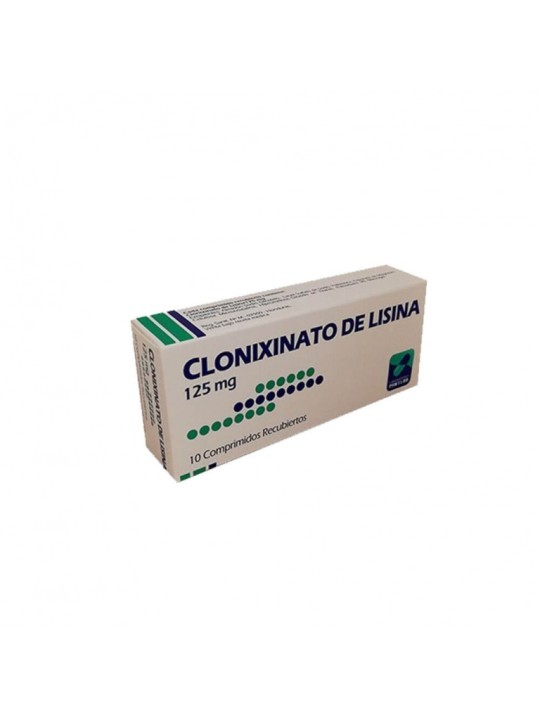 CLONIXINATO LISINA 125mg X10COM.