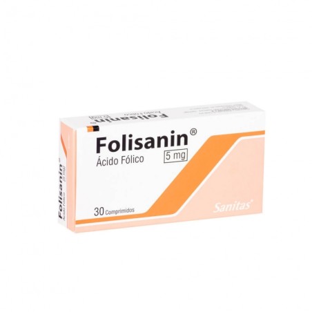 FOLISANIN 5mg X30COM.