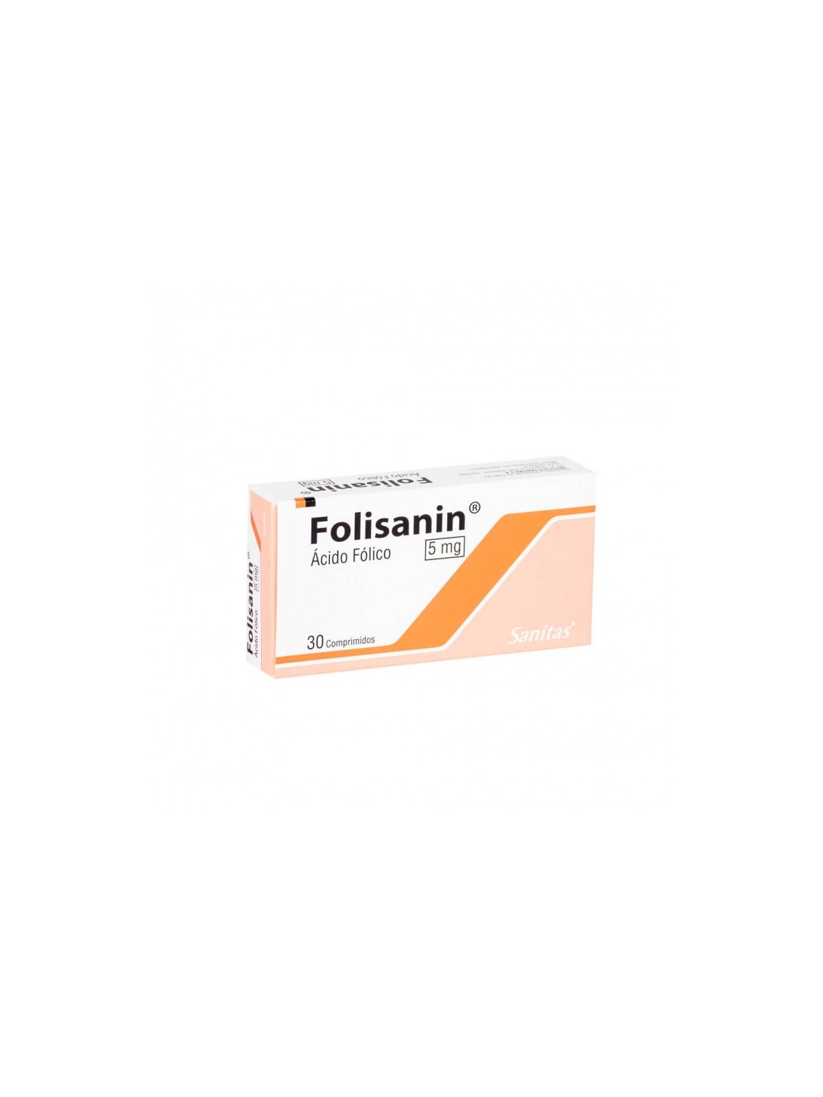 FOLISANIN 5mg X30COM.