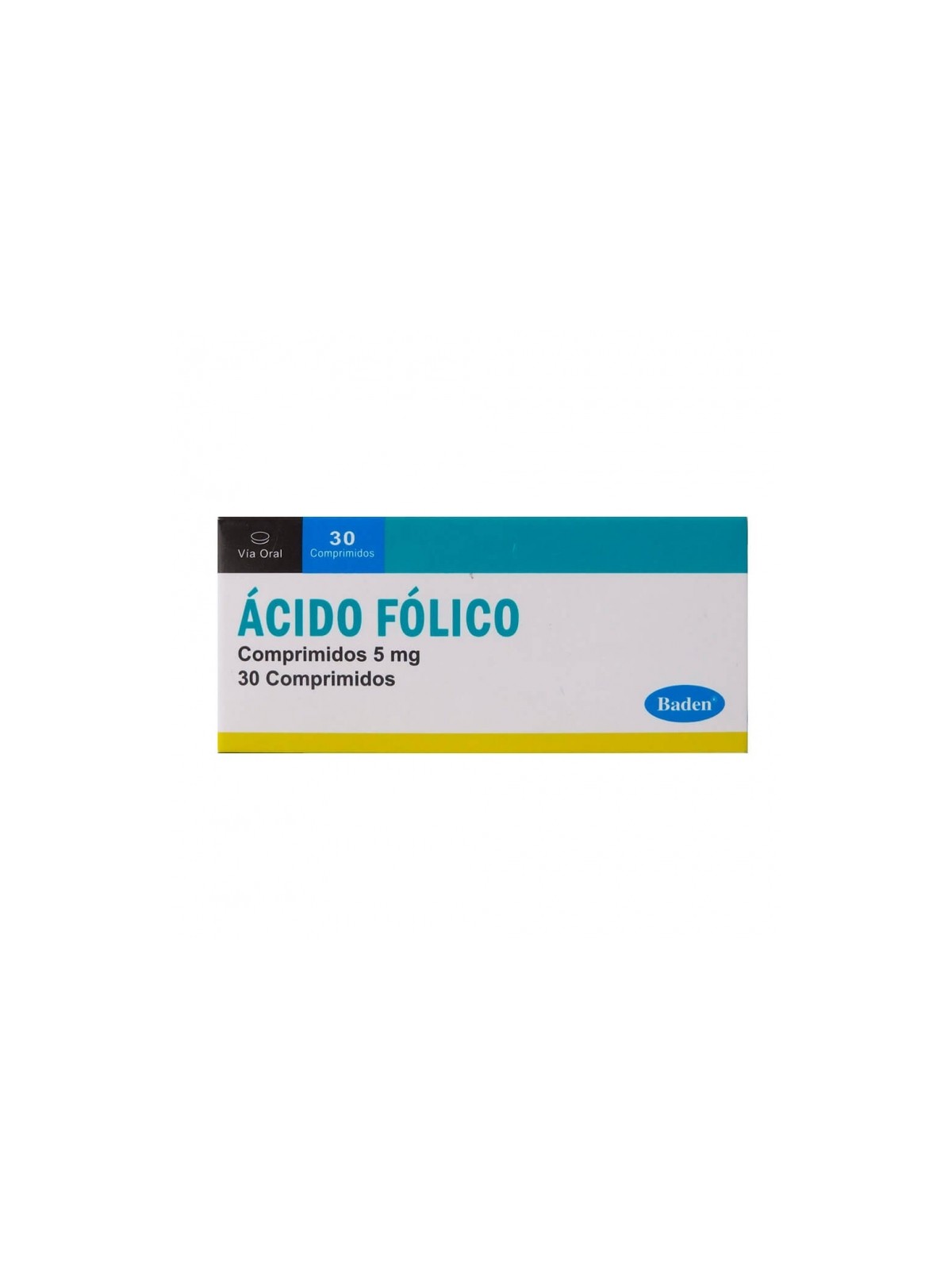 ACIDO FOLICO 5MG X 30 COMP