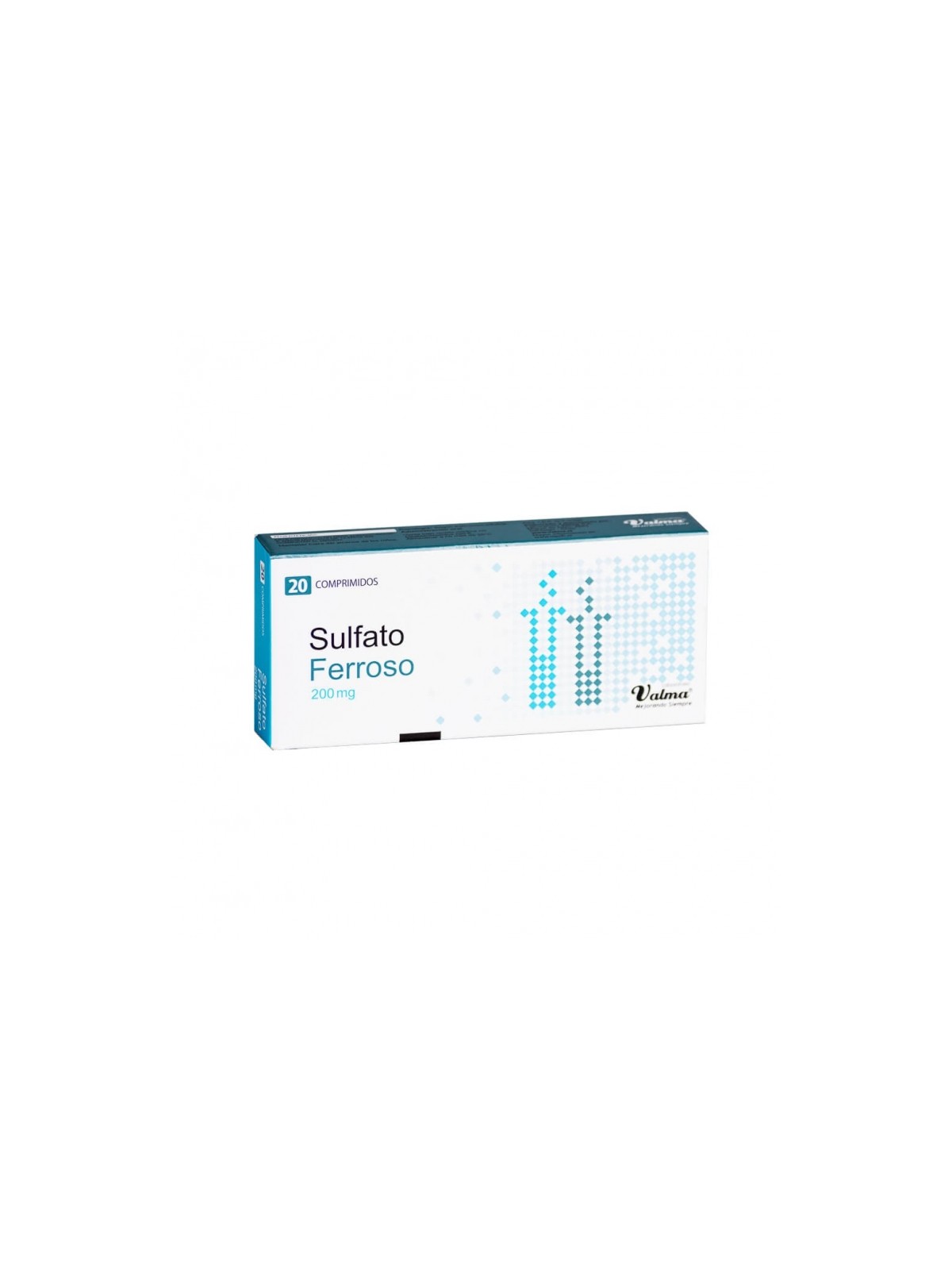 SULFATO FERROSO 200mg X20COM.