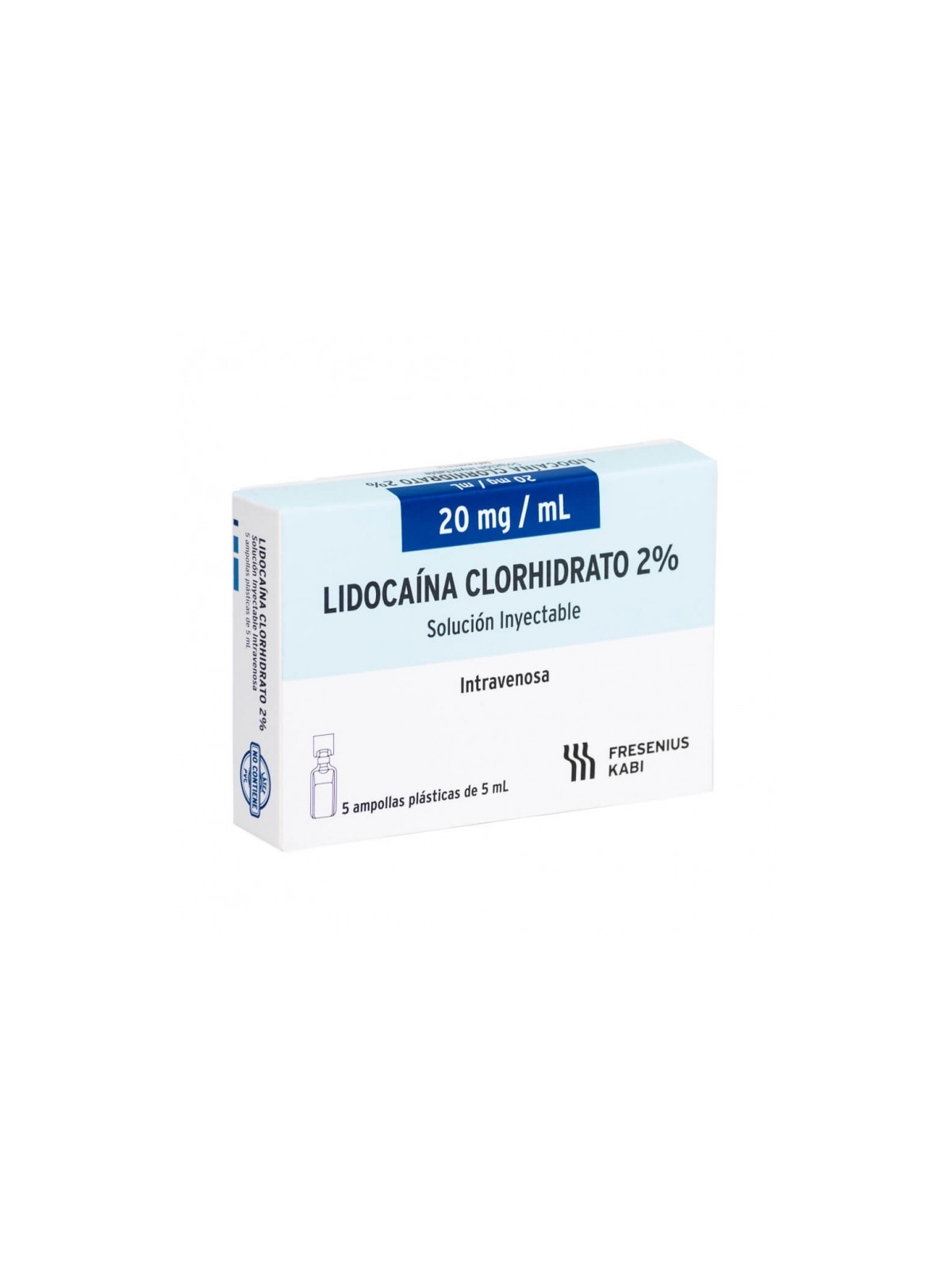 LIDOCAINA 2% AMP X5ML