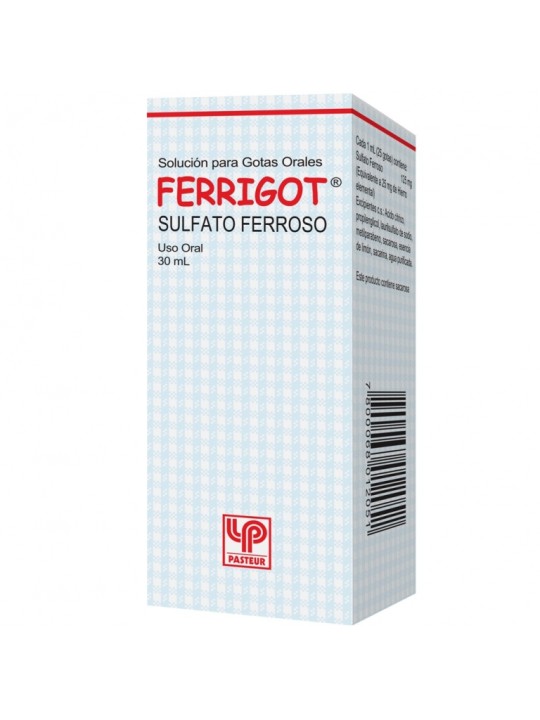 FERRIGOT 125mg/ml GTAS.X30ML