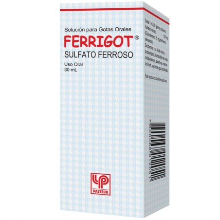 FERRIGOT 125mg/ml GTAS.X30ML