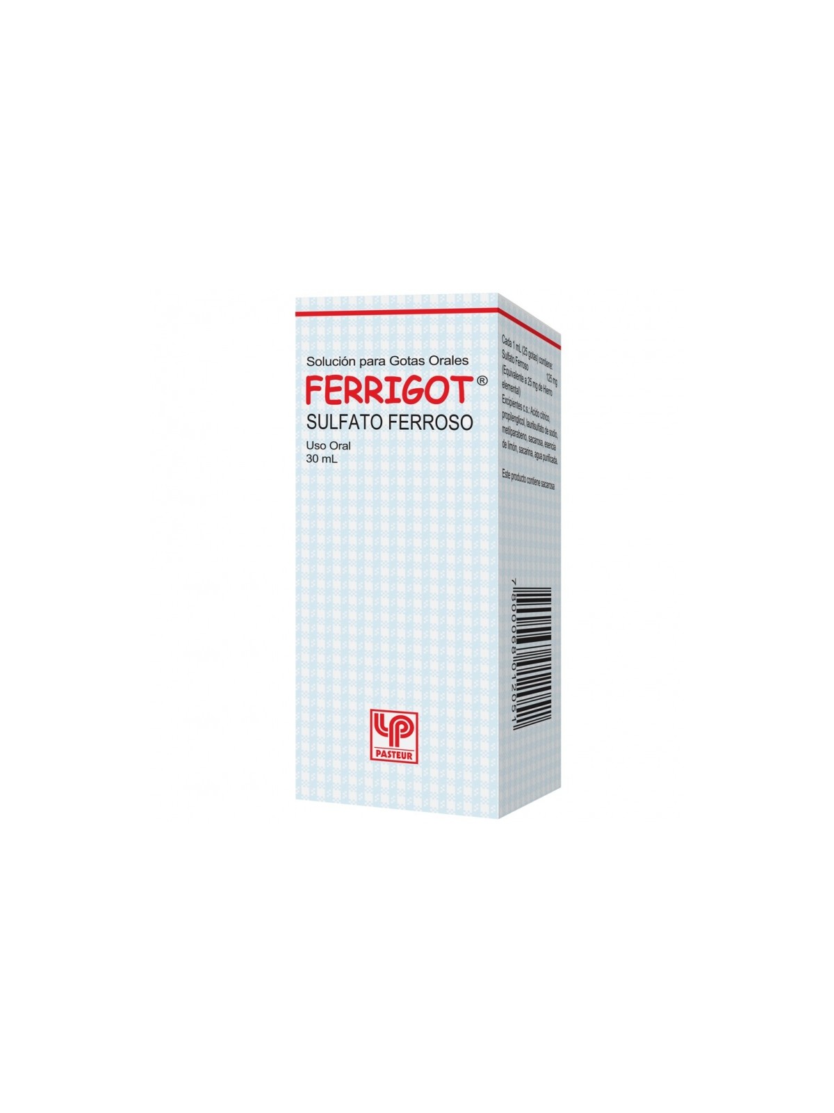 FERRIGOT 125mg/ml GTAS.X30ML