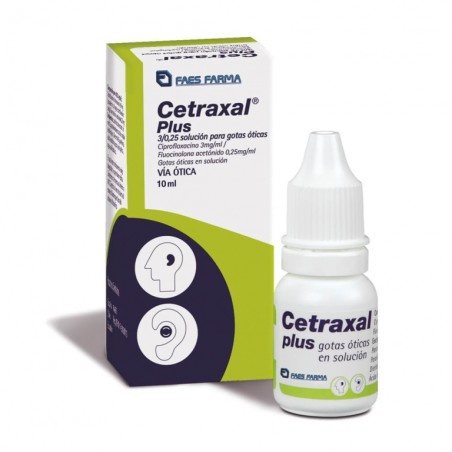 CETRAXAL PLUS OTICO GTS X 10 ML