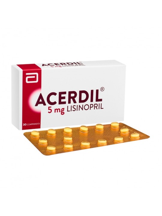 ACERDIL COM 5 MG X 30