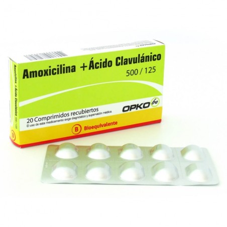 AMOXICILINA/CLAVUL  500/125 X20COM.