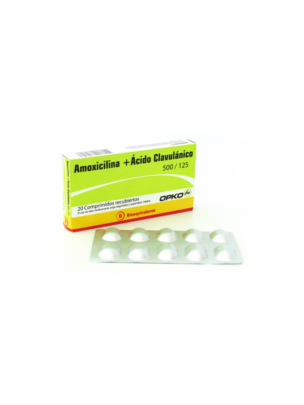 AMOXICILINA/CLAVUL  500/125 X20COM.