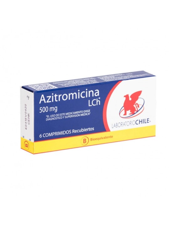 AZITROMICINA 500mg X6COM.