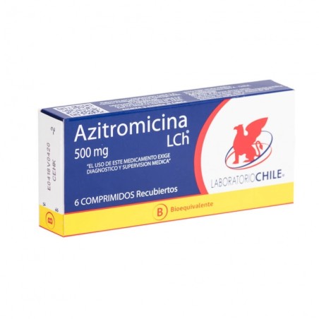 AZITROMICINA 500mg X6COM.