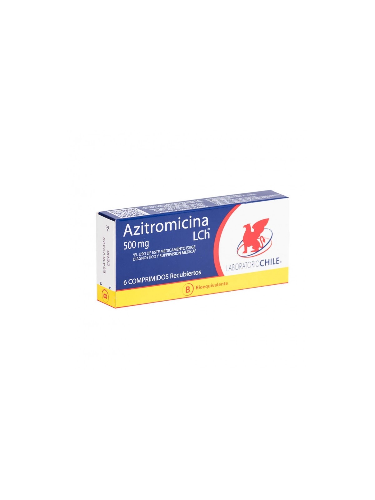 AZITROMICINA 500mg X6COM.