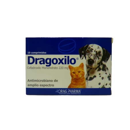 DRAGOXILO PERROS-GATOS 220 X  10COM