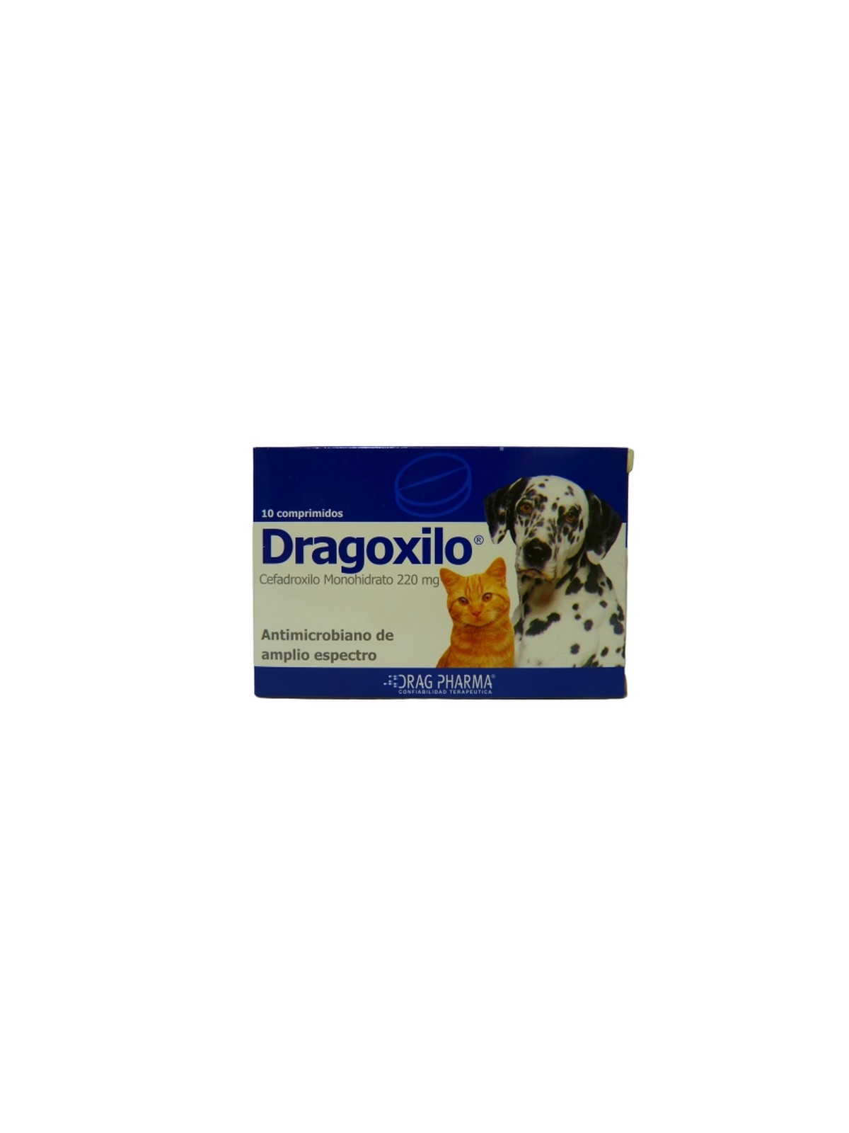 DRAGOXILO PERROS-GATOS 220 X  10COM