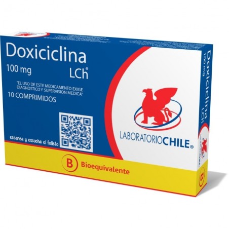 DOXICICLINA  100mg X10COM.