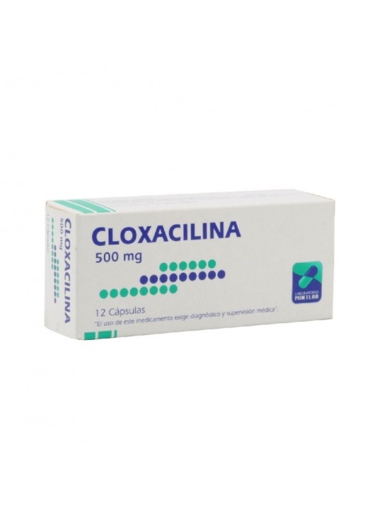 CLOXACILINA 500mg X12COM.