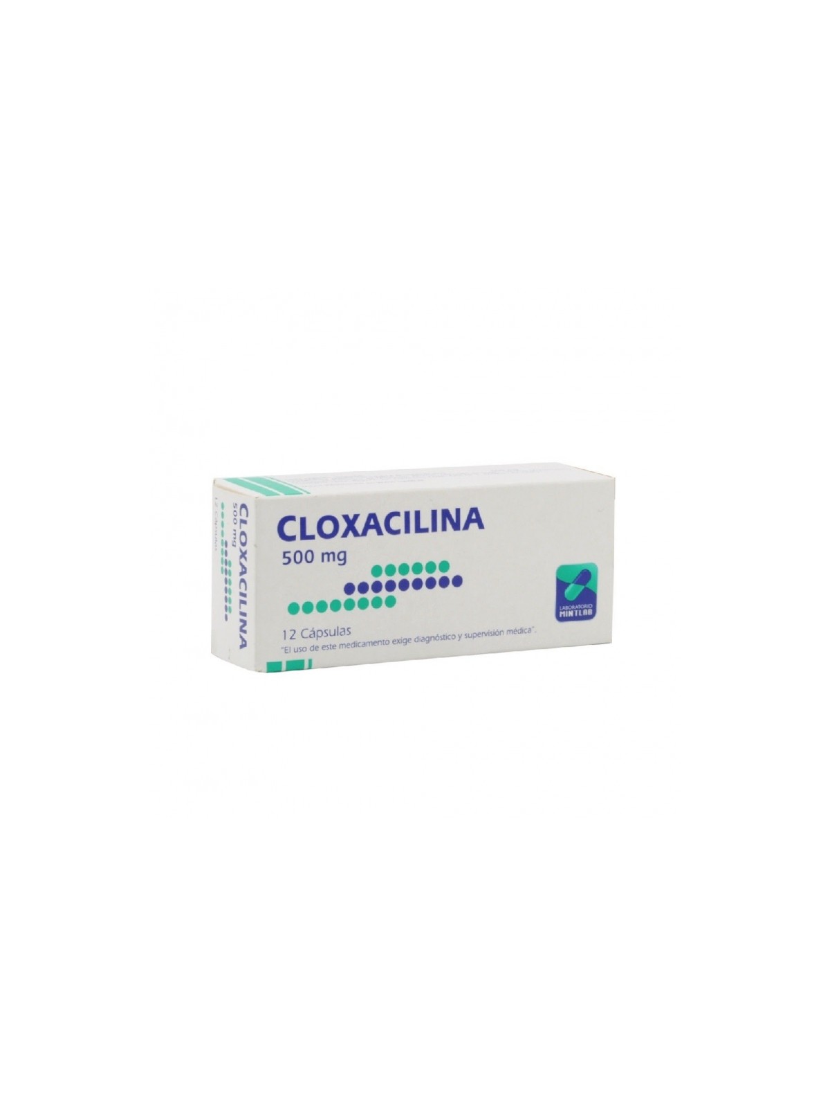 CLOXACILINA 500mg X12COM.