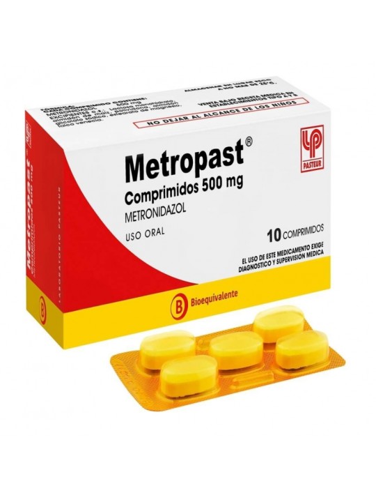 METROPAST  500mg X10COM.