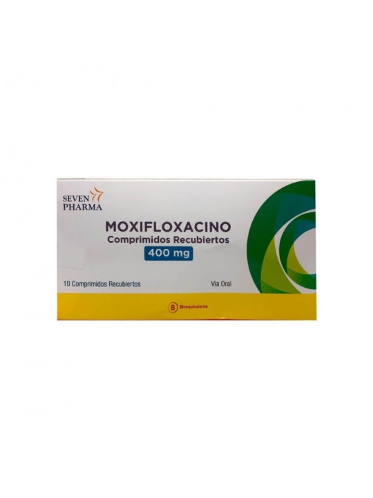 MOXIFLOXACINO 400mg X10COM.REC.