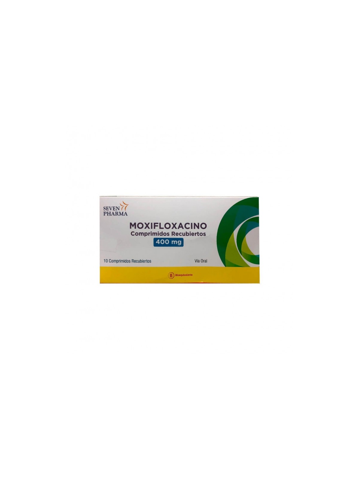 MOXIFLOXACINO 400mg X10COM.REC.