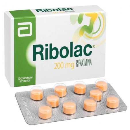 RIBOLAC 200MG X 10 COM