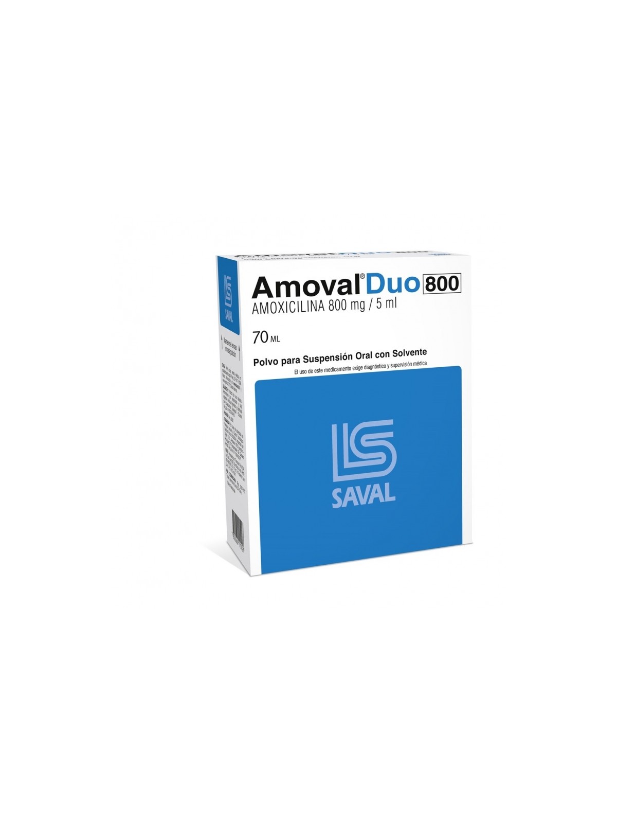 AMOVAL DUO SUS.800MG.70ML